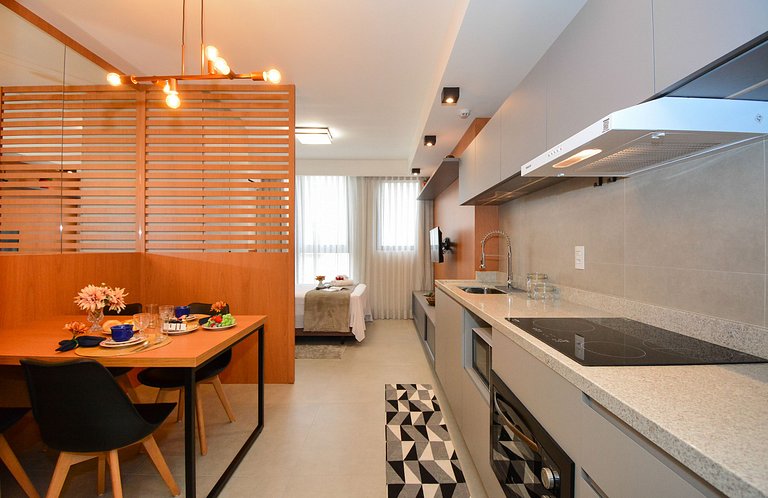 Studio em frente a UFSC e HU - 106A VIVA