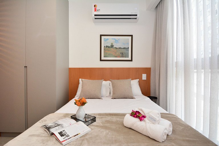 Studio em frente a UFSC e HU - 106A VIVA