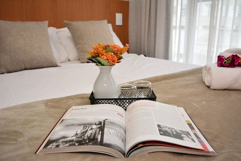 Studio em frente a UFSC e HU - 106A VIVA