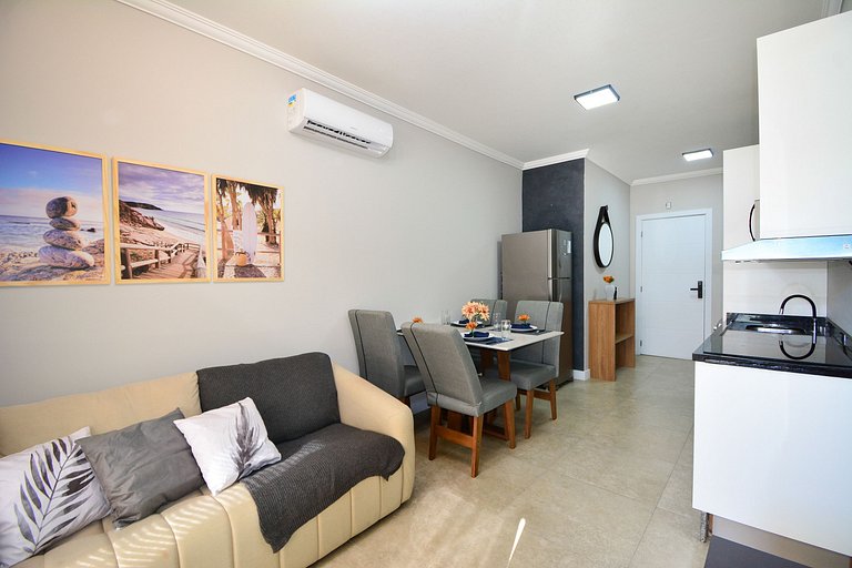 Apartamento Aconchegante na Praia dos Ingleses - NIN018