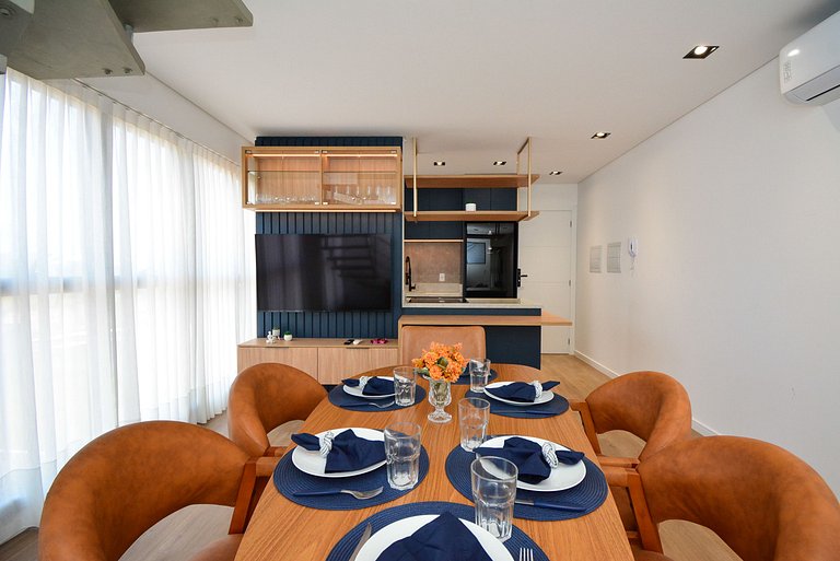 Duplex Decorado - Praia dos Ingleses - NIN020