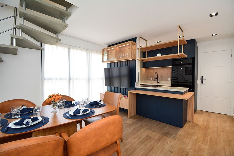 Duplex Decorado - Praia dos Ingleses - NIN020