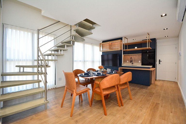 Duplex Decorado - Praia dos Ingleses - NIN020