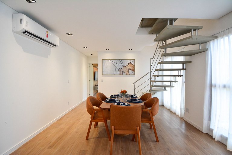 Duplex Decorado - Praia dos Ingleses - NIN020