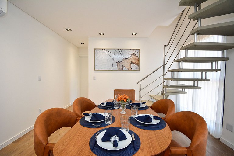 Duplex Decorado - Praia dos Ingleses - NIN020