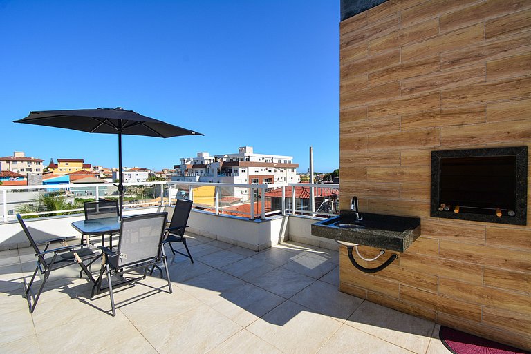 Cobertura com Jacuzzi - Praia dos Ingleses -NIN022