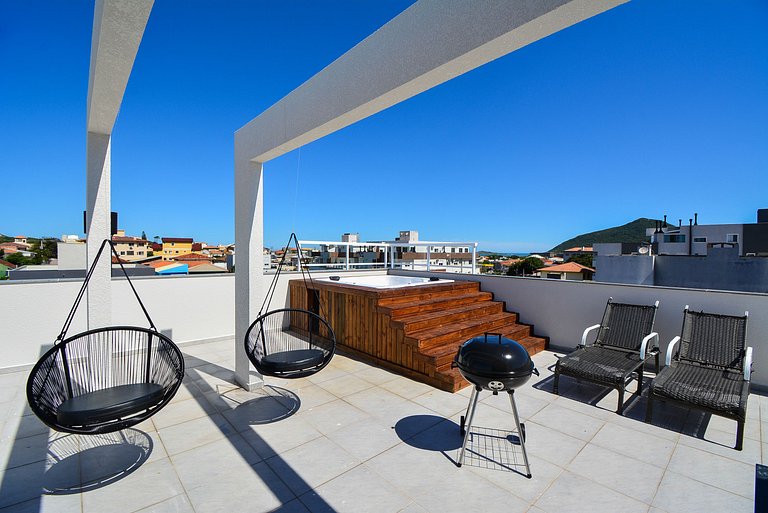 Cobertura com Jacuzzi - Praia dos Ingleses -NIN022