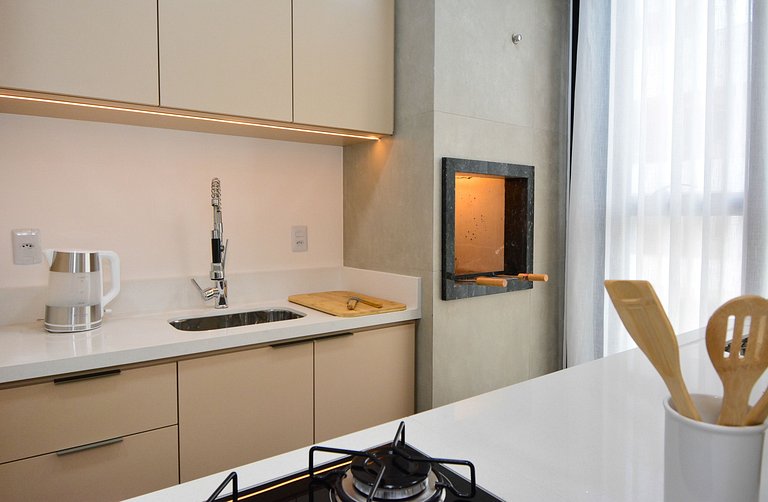 Charmoso Apartamento na Praia dos Ingleses -NIN020