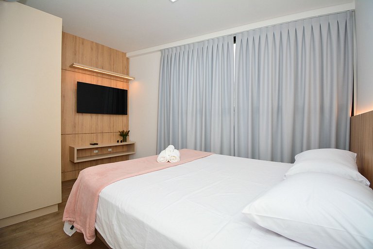 Charmoso Apartamento na Praia dos Ingleses -NIN020