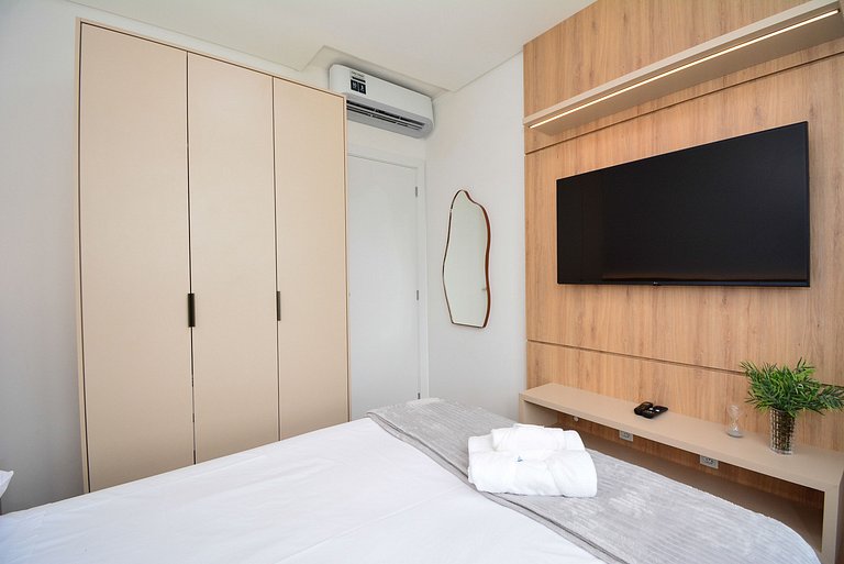 Charmoso Apartamento na Praia dos Ingleses -NIN020