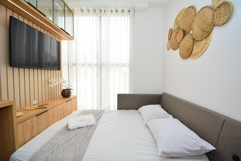 Charmoso Apartamento na Praia dos Ingleses -NIN020