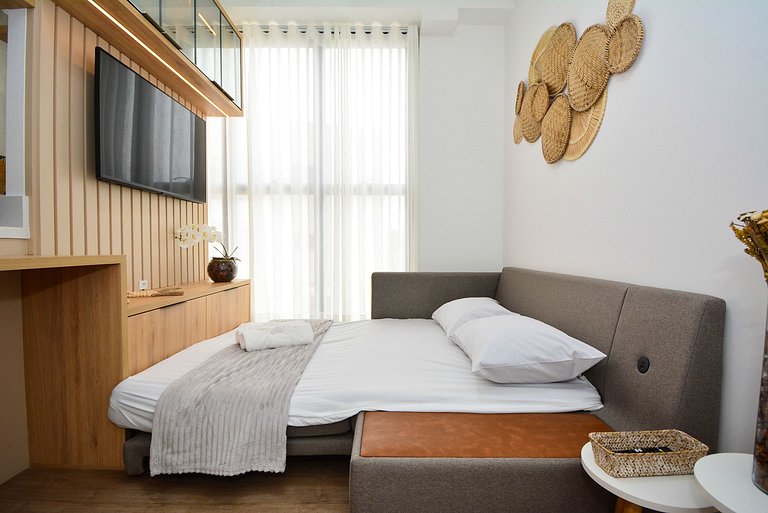 Charmoso Apartamento na Praia dos Ingleses -NIN020