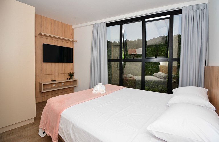 Charmoso Apartamento na Praia dos Ingleses -NIN020