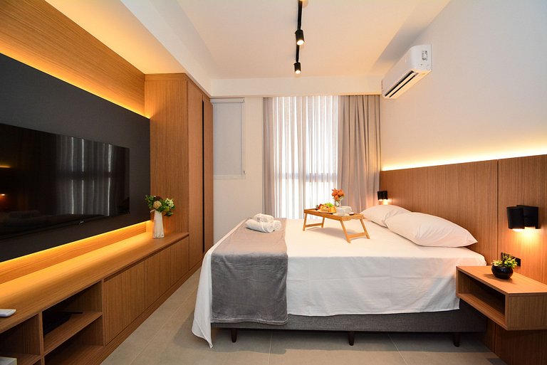 Studio em frente a UFSC e HU - Viva Trindade 502A