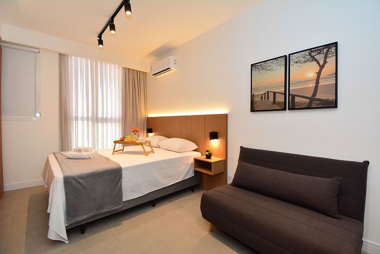 Studio em frente a UFSC e HU - Viva Trindade 502A