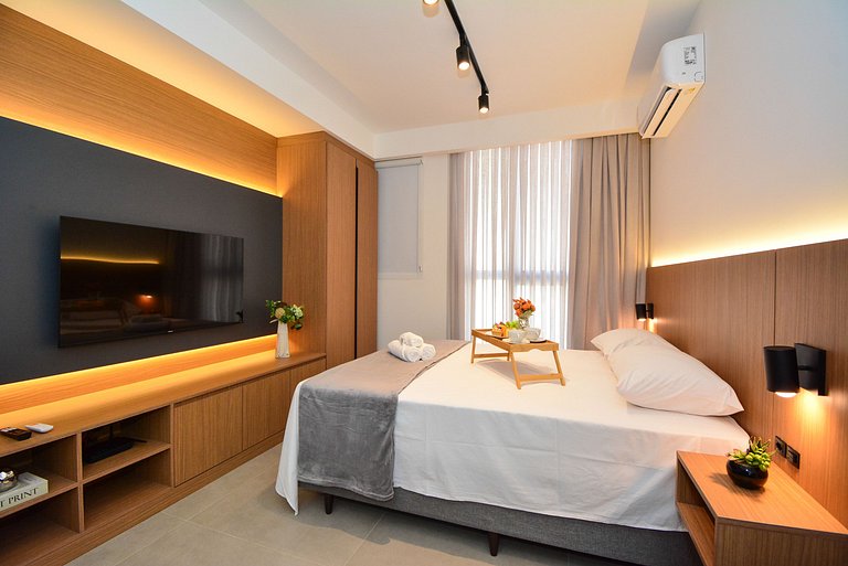 Studio em frente a UFSC e HU - Viva Trindade 502A