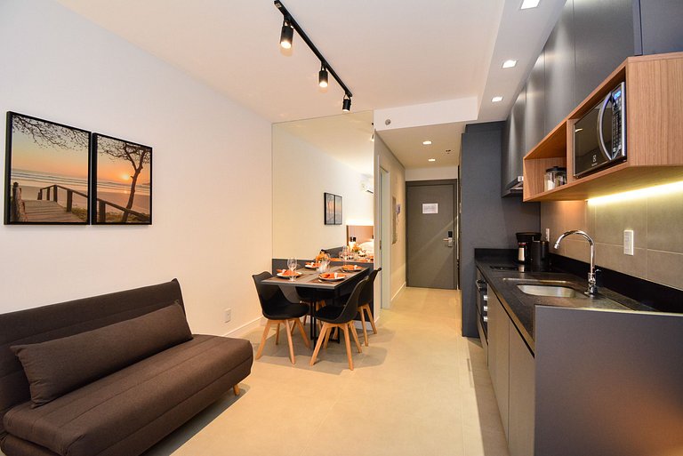 Studio em frente a UFSC e HU - Viva Trindade 502A