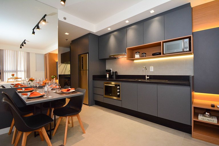 Studio em frente a UFSC e HU - Viva Trindade 502A