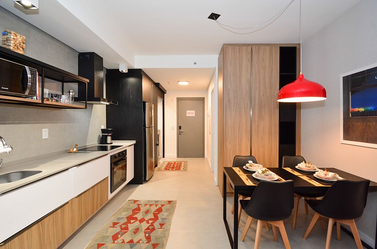 Studio em frente a UFSC e HU - Viva Trindade 214A