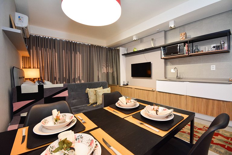 Studio em frente a UFSC e HU - Viva Trindade 214A