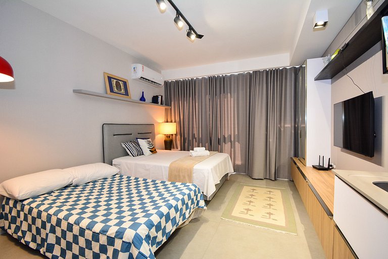 Studio em frente a UFSC e HU - Viva Trindade 214A