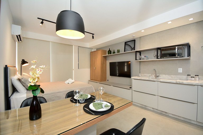 Studio em frente a UFSC e HU - Viva Trindade 309A