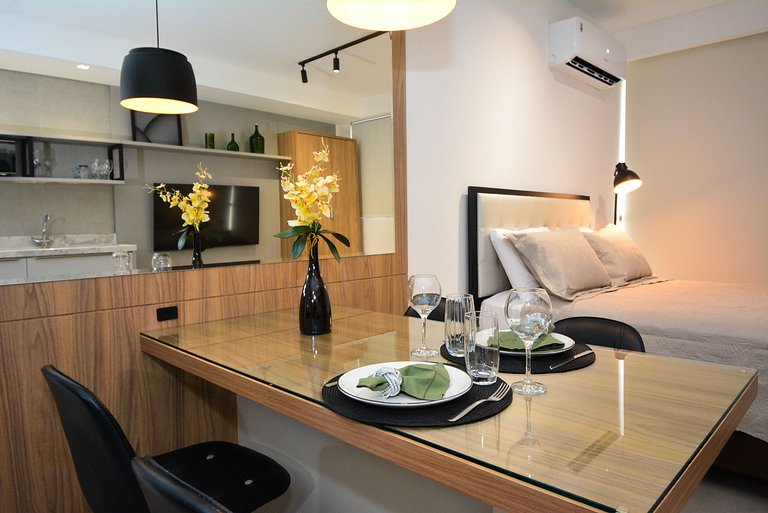 Studio em frente a UFSC e HU - Viva Trindade 309A