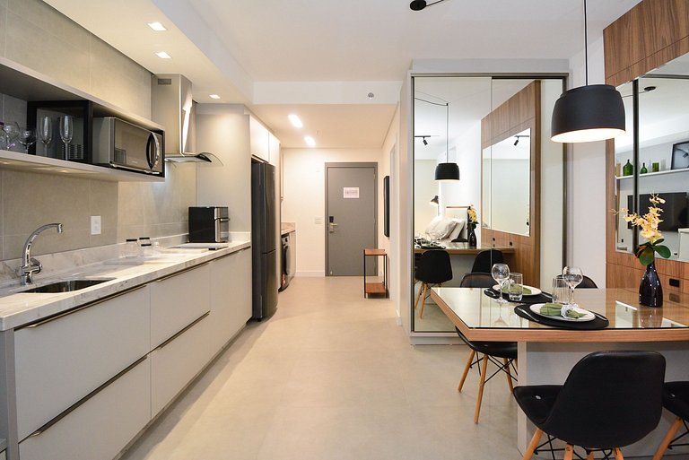 Studio em frente a UFSC e HU - Viva Trindade 309A