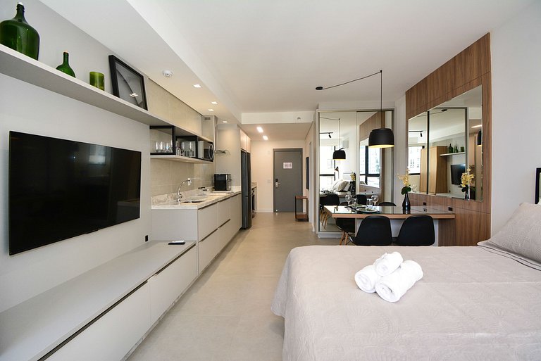 Studio em frente a UFSC e HU - Viva Trindade 309A