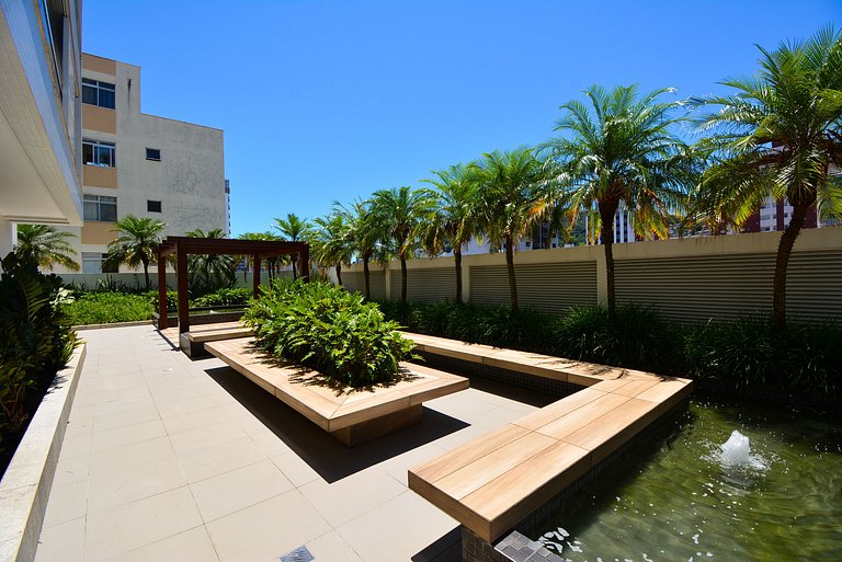 Studio Central Floripa | Piscina e Academia CEN015