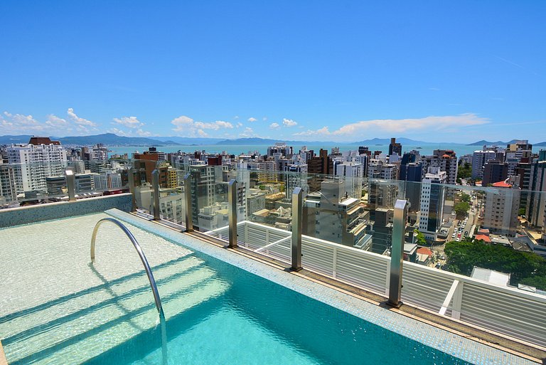 Studio Central Floripa | Piscina e Academia CEN015
