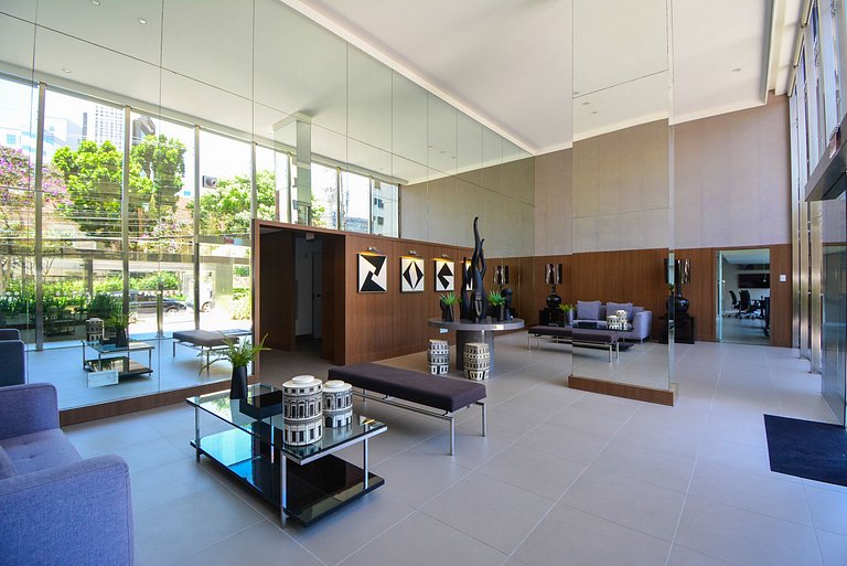 Studio Central Floripa | Piscina e Academia CEN015