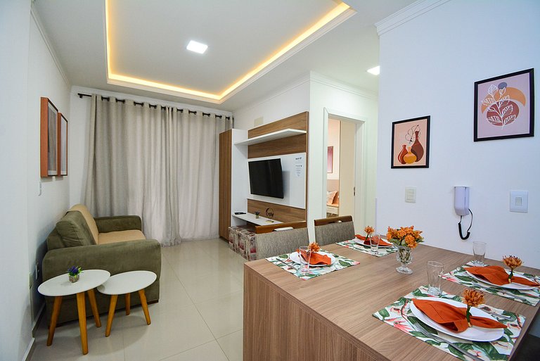 Apartamento a poucos passos da Praia dos Ingleses