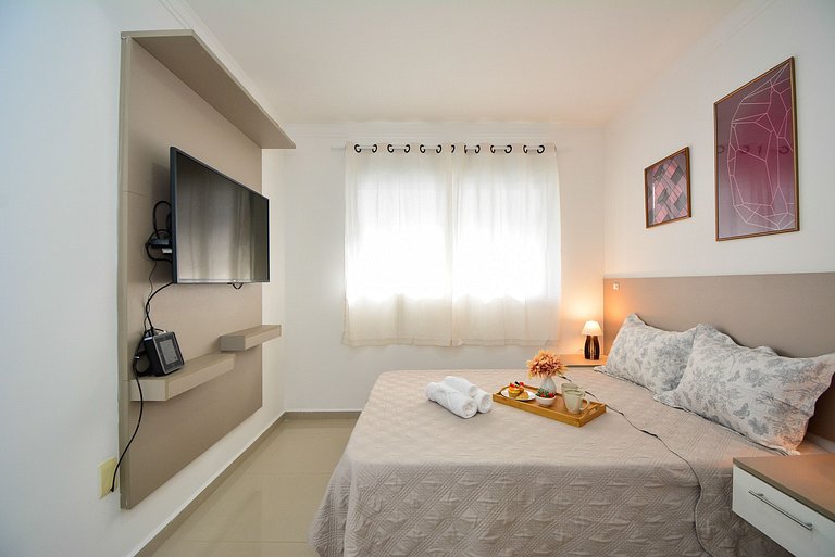 Apartamento a poucos passos da Praia dos Ingleses