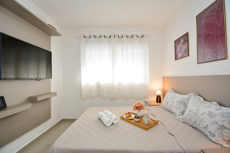 Apartamento a poucos passos da Praia dos Ingleses